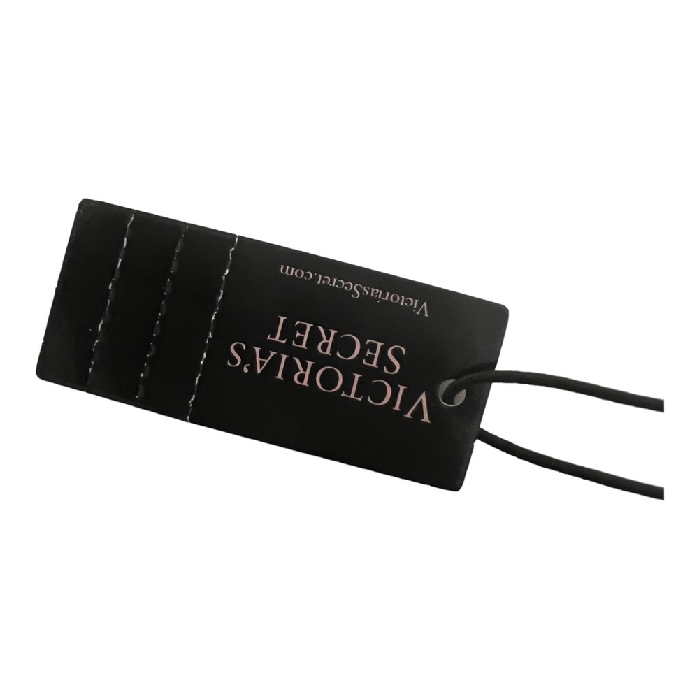 Victoria's Secret quilted metallic silver, studded wristlet wallet … - Picture 6 of 15